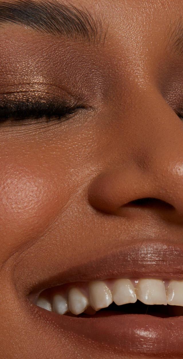 Schülerarbeit: Close-up mit Bronze-Lidschatten